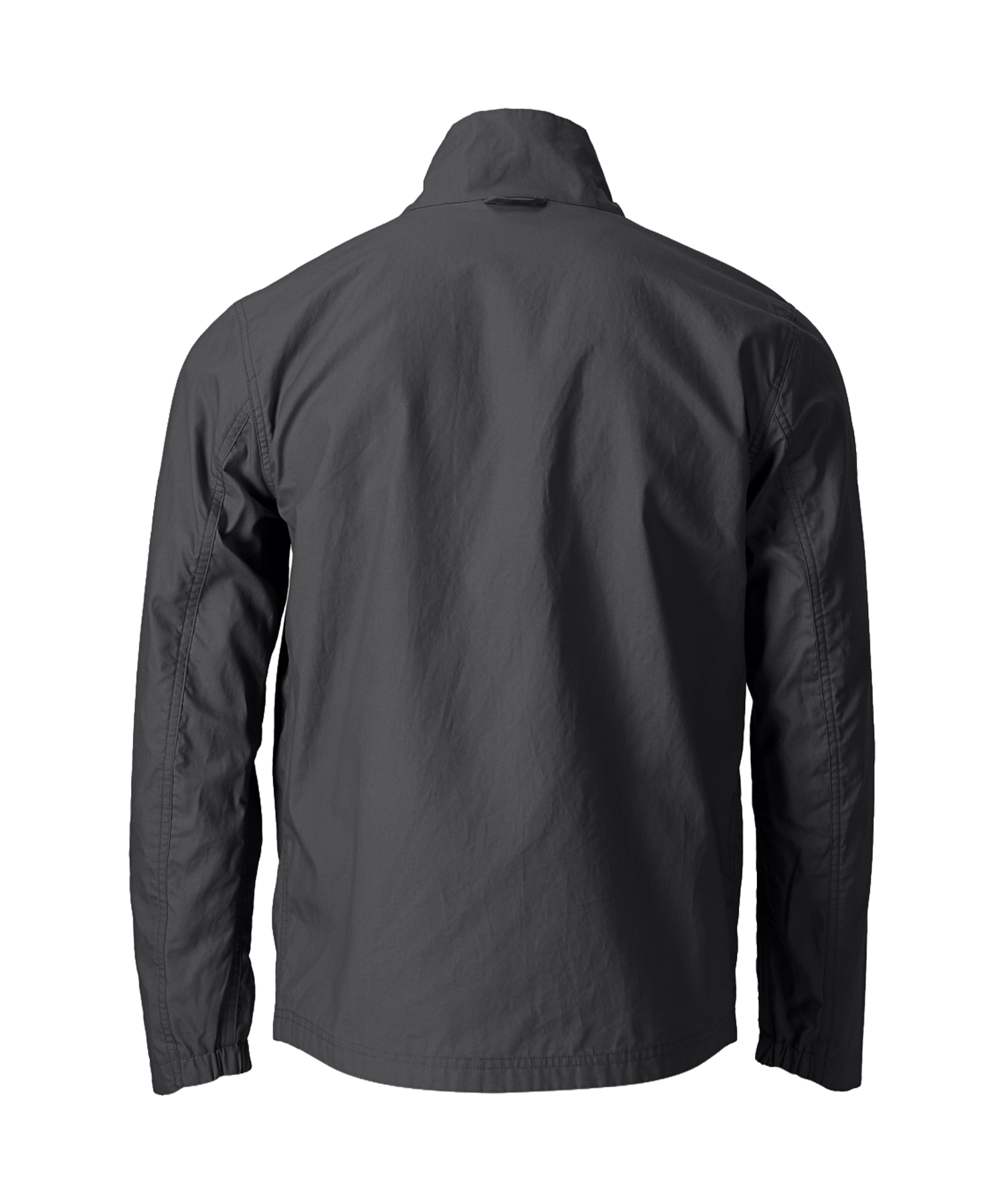 The Grass Valley Jacket - Men's in Black Oyster, back view