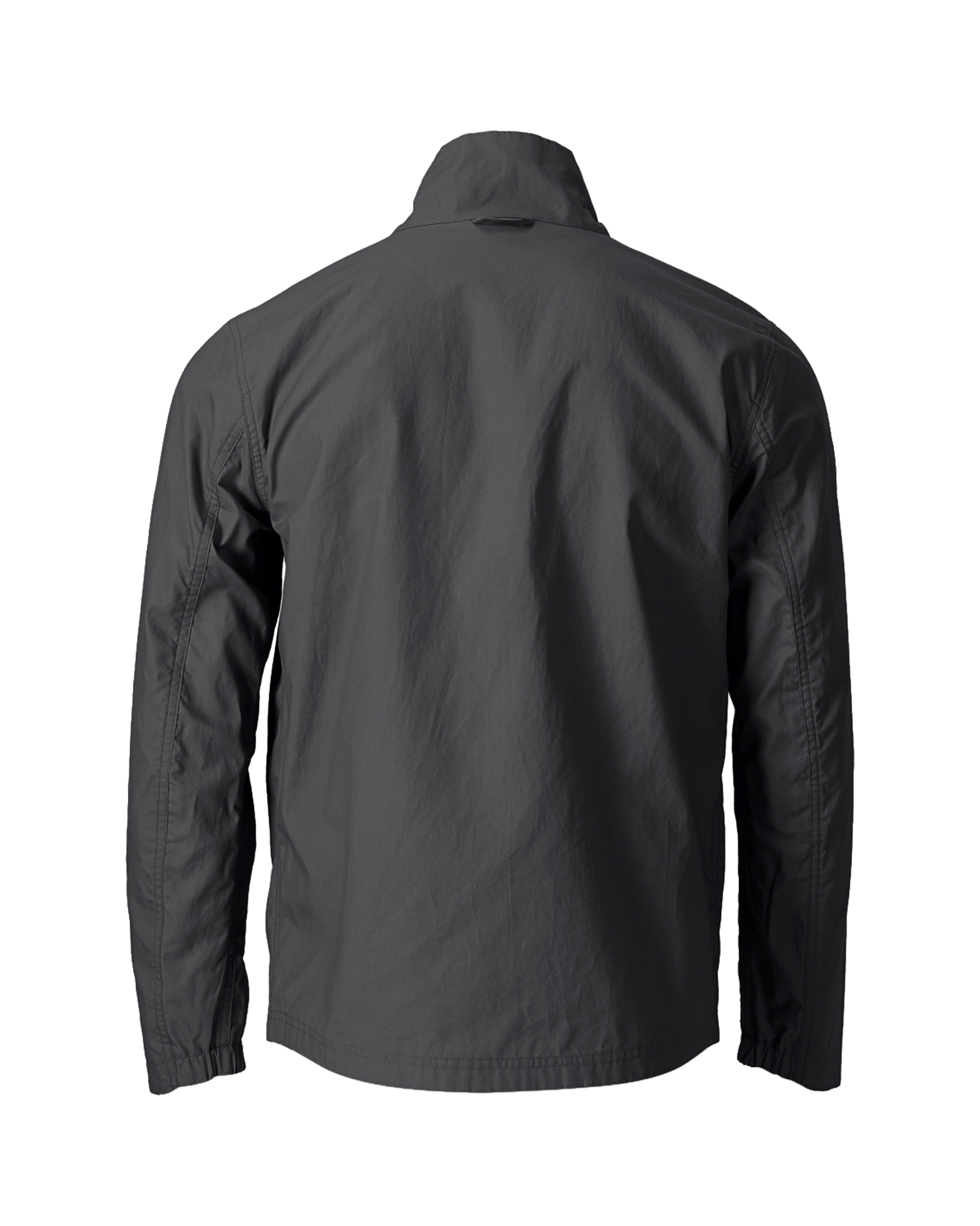 The Grass Valley Jacket - Men's in Black Oyster, back view