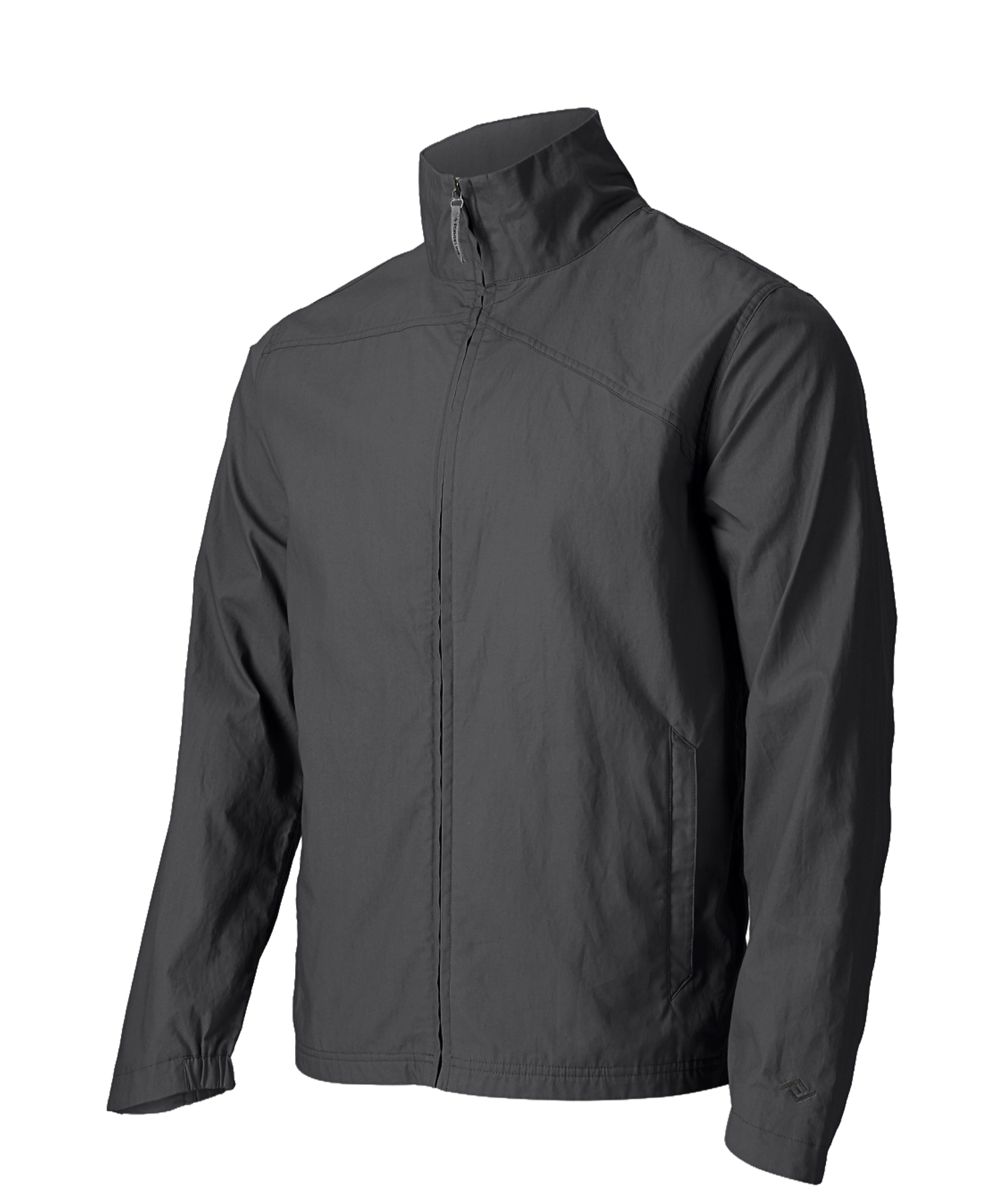 The Grass Valley Jacket - Men's in Black Oyster, front view