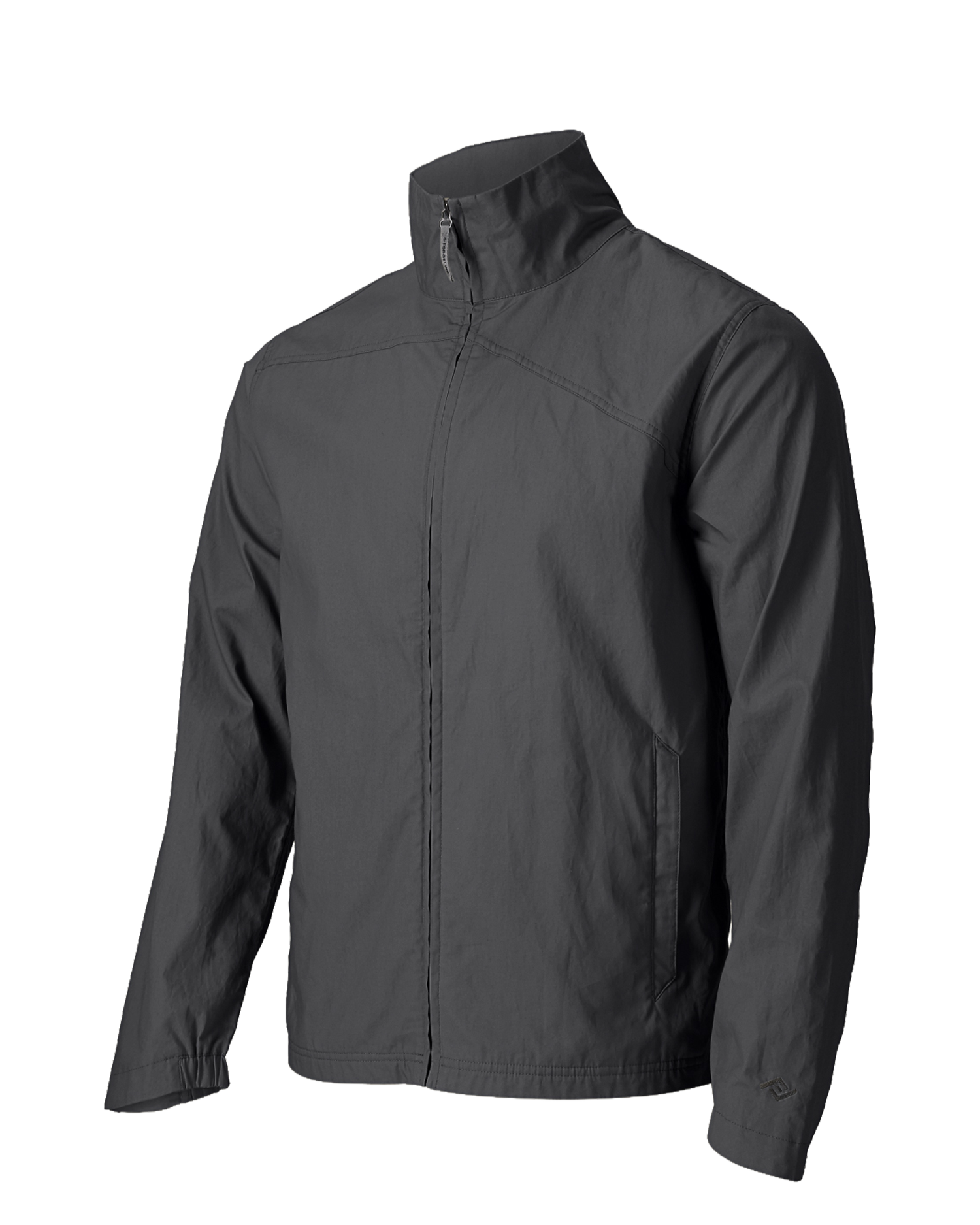 The Grass Valley Jacket - Men's in Black Oyster, front view