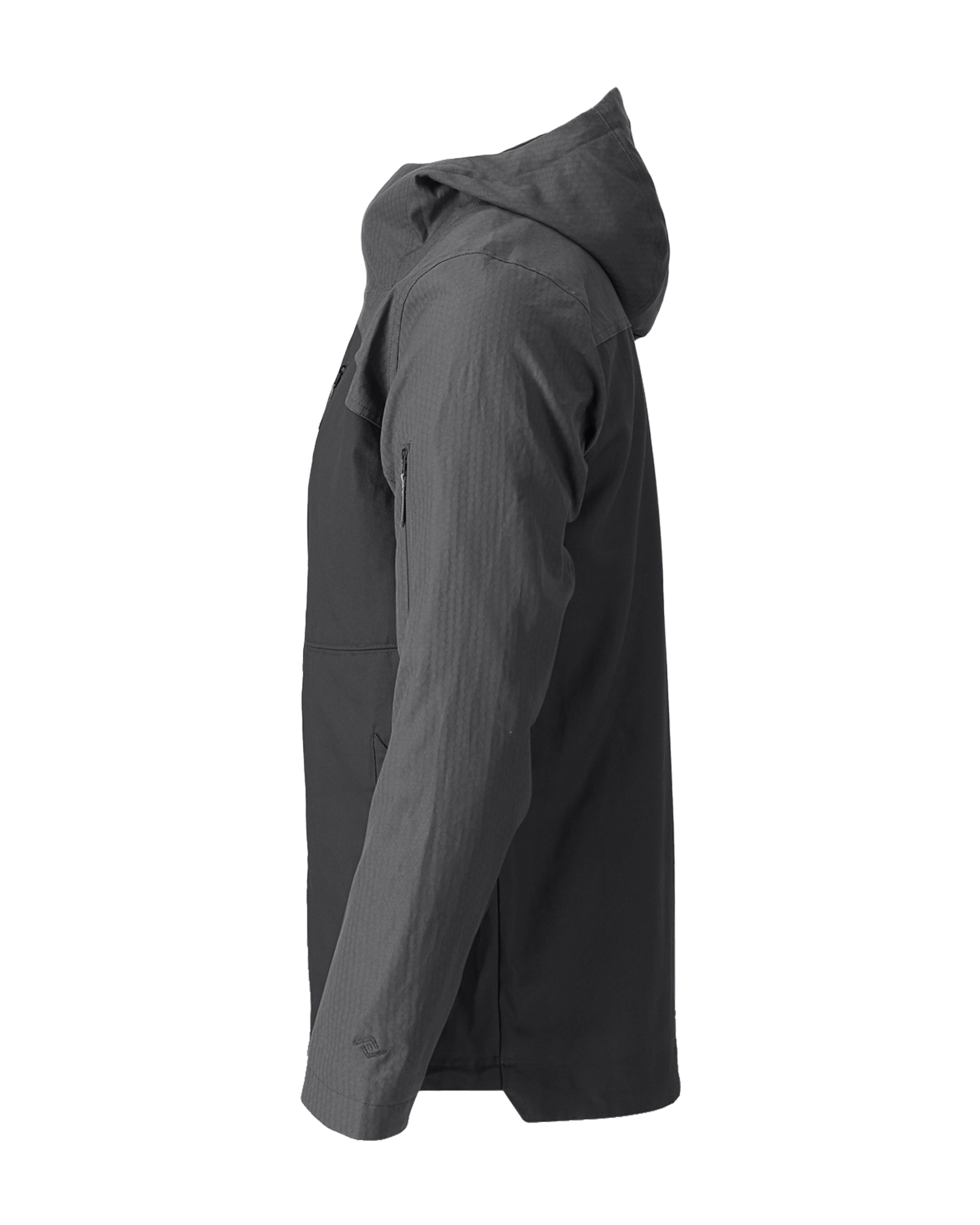The Oaks Camp Jacket - Men's in Black Oyster, side view