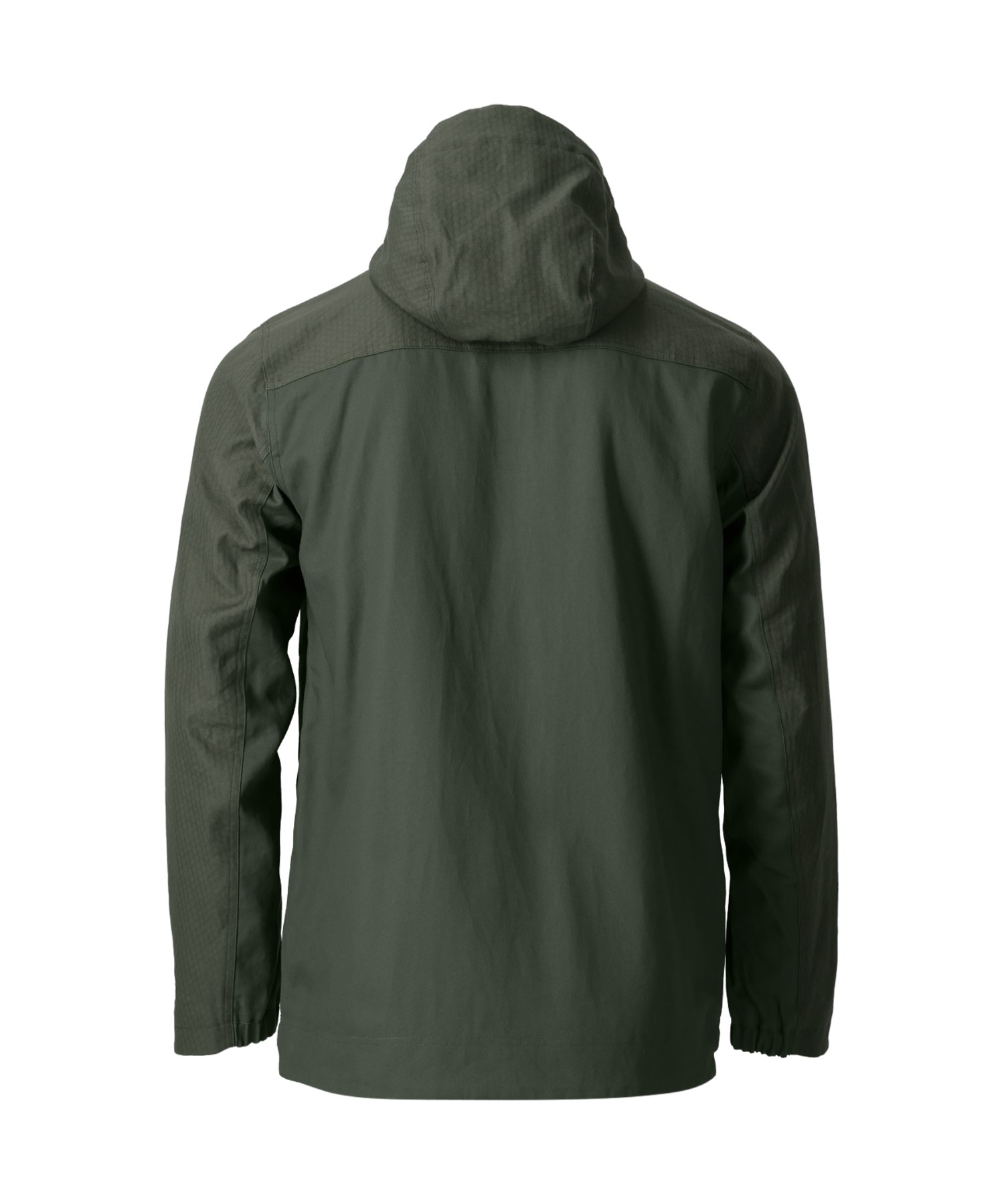 The Oaks Camp Jacket - Men's in Thyme, back view