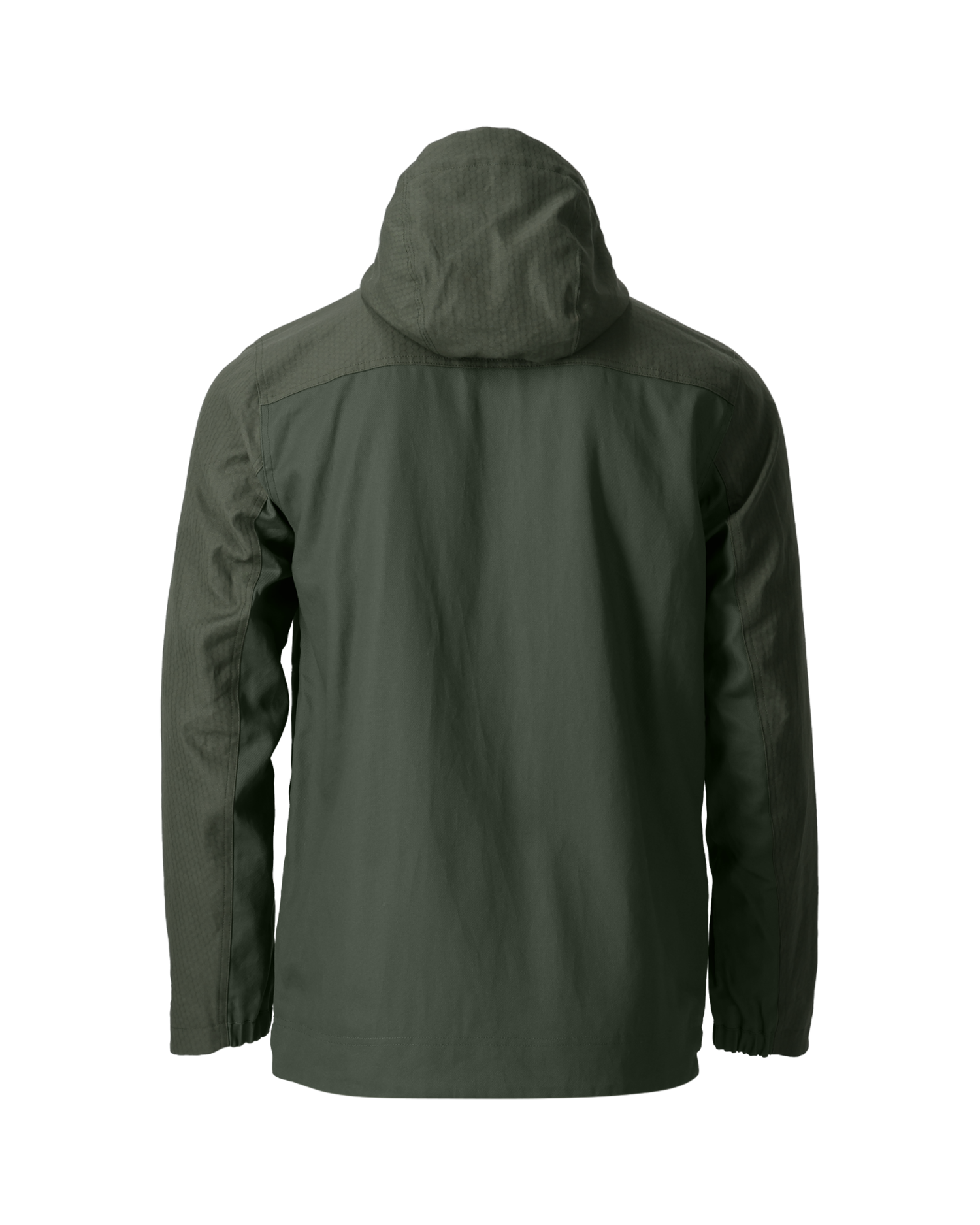 The Oaks Camp Jacket - Men's in Thyme, back view