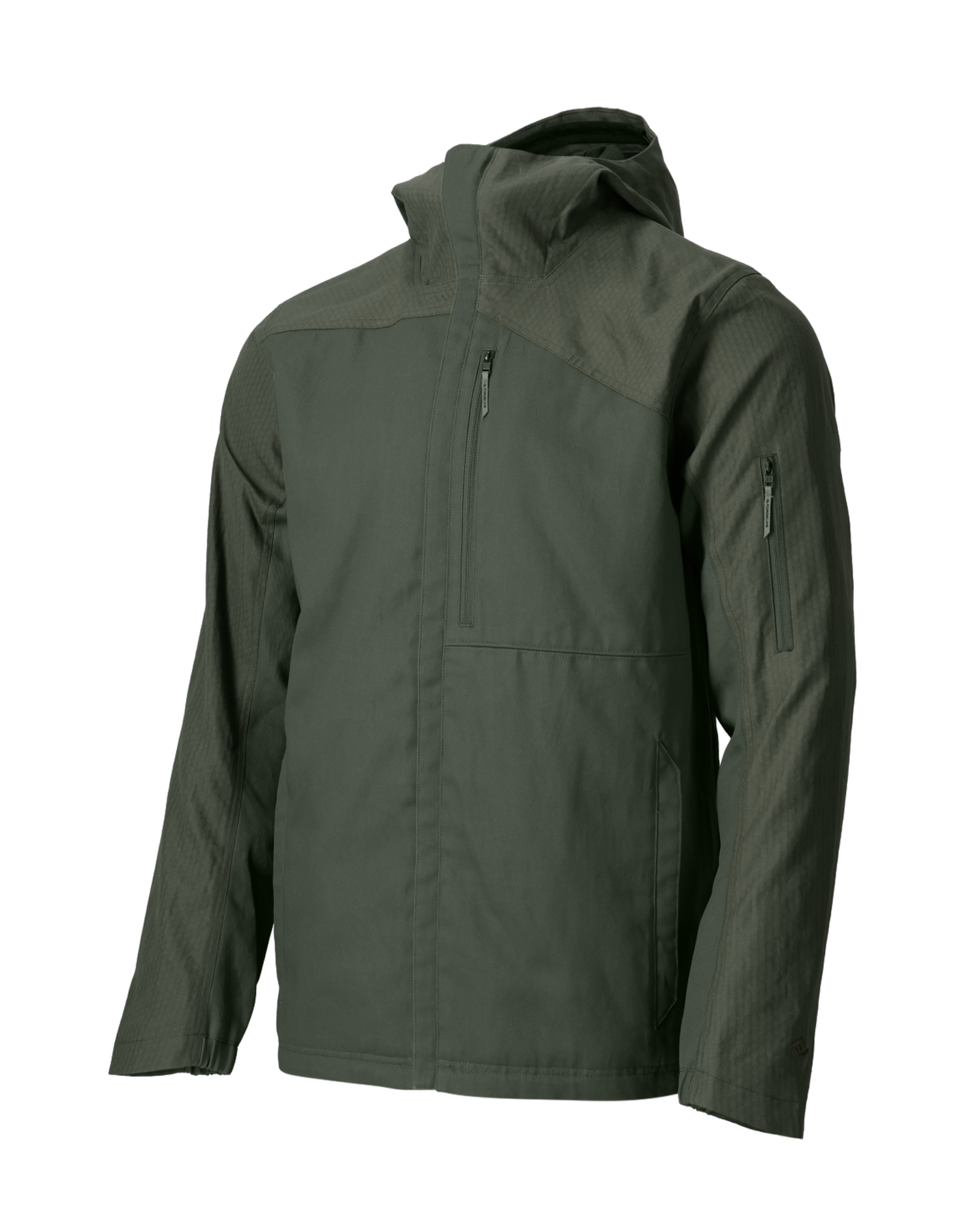 The Oaks Camp Jacket - Men's in Thyme, front view