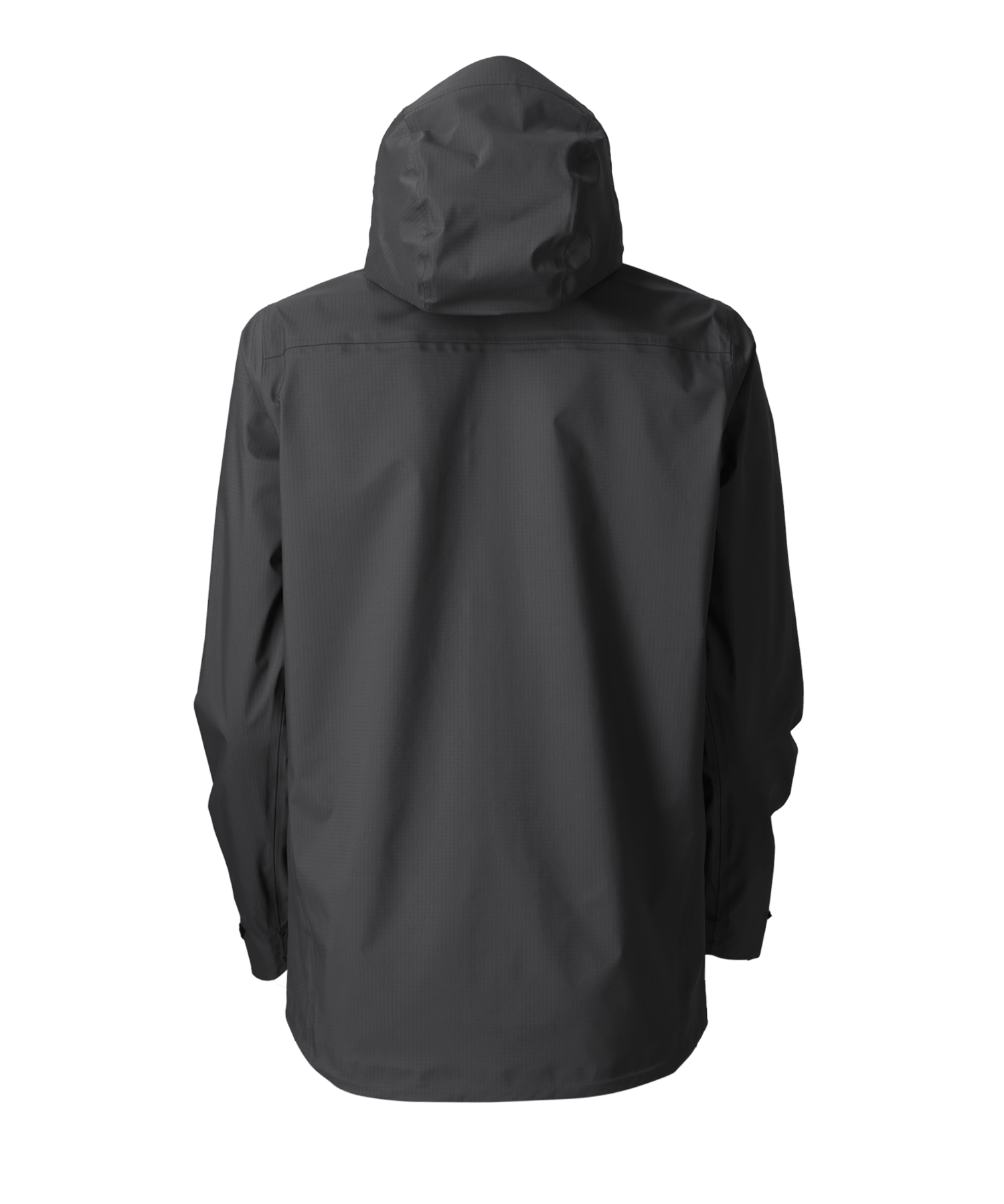 The Sespe River Rain Jacket - Women's in Black Oyster, back view