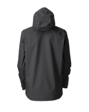 The Sespe River Rain Jacket - Women's in Black Oyster, back view