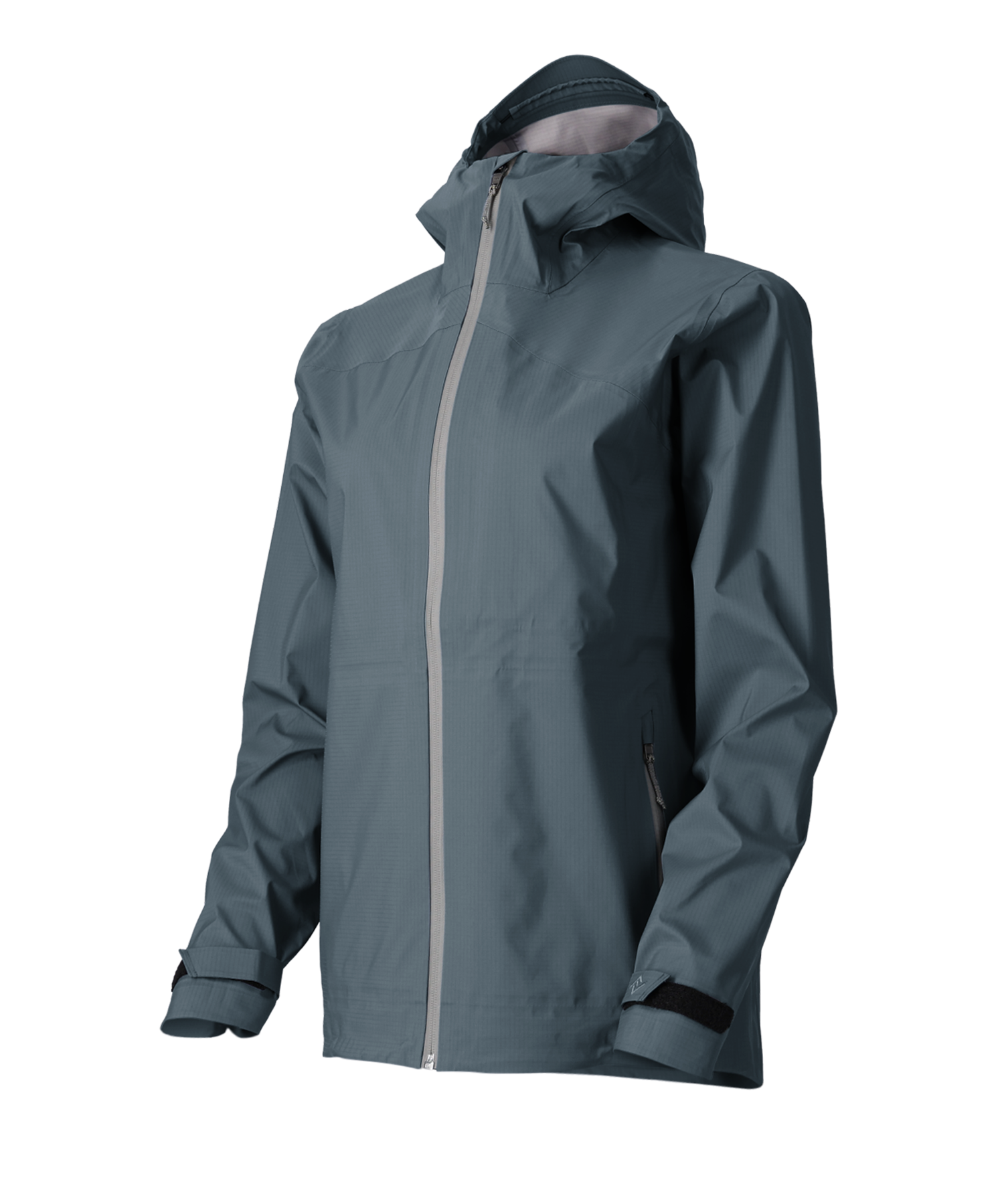 The Sespe River Rain Jacket - Women's in Stormy Weather, front view
