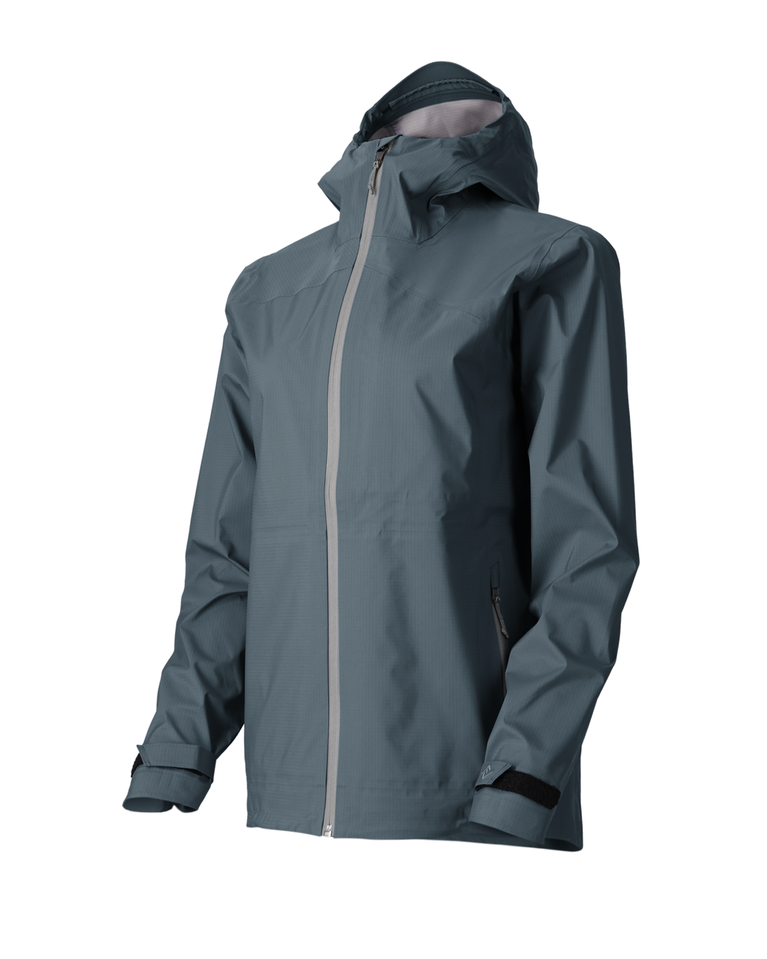 The Sespe River Rain Jacket - Women's in Stormy Weather, front view