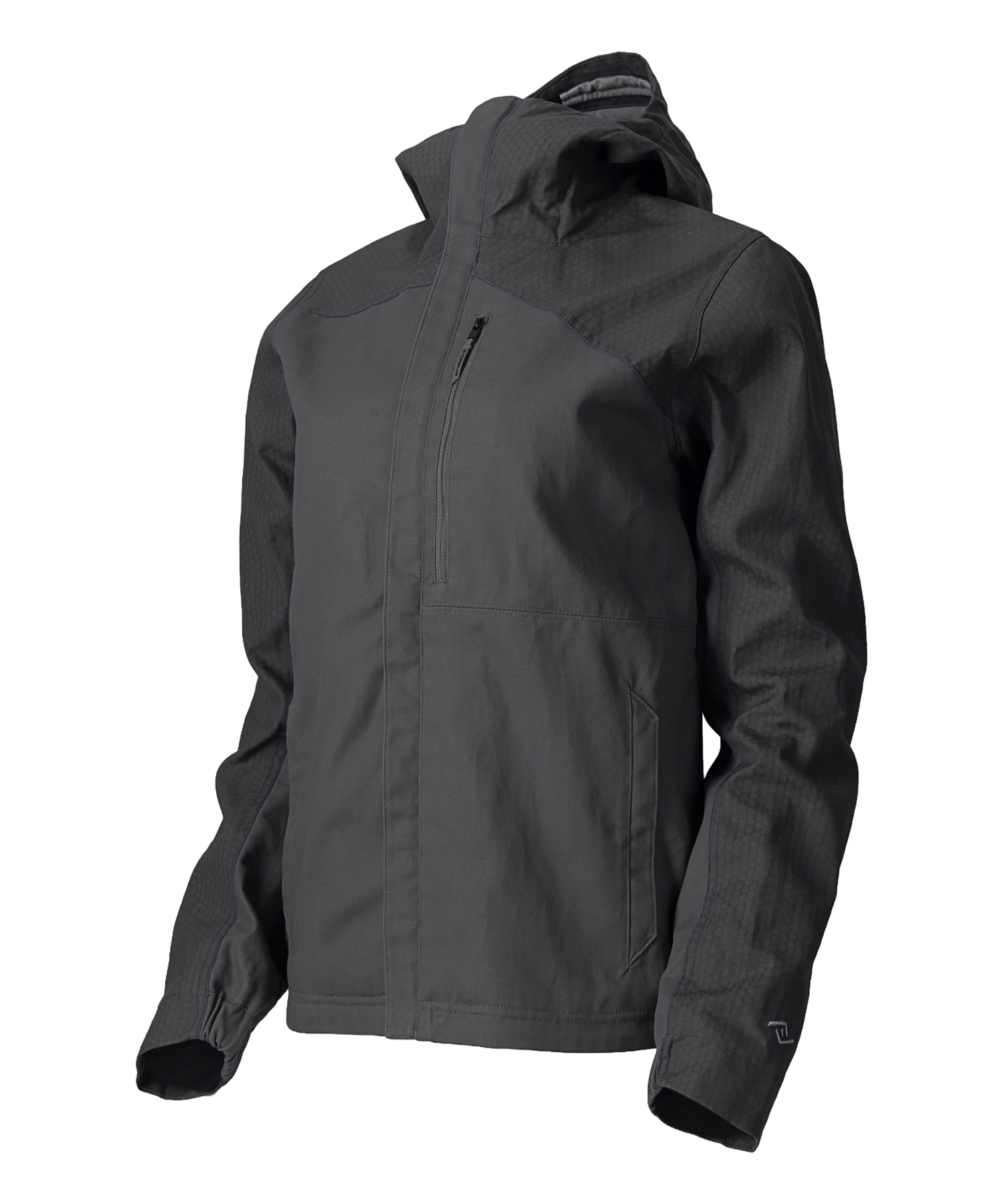 The Oaks Camp Jacket - Women's in Black Oyster, front view