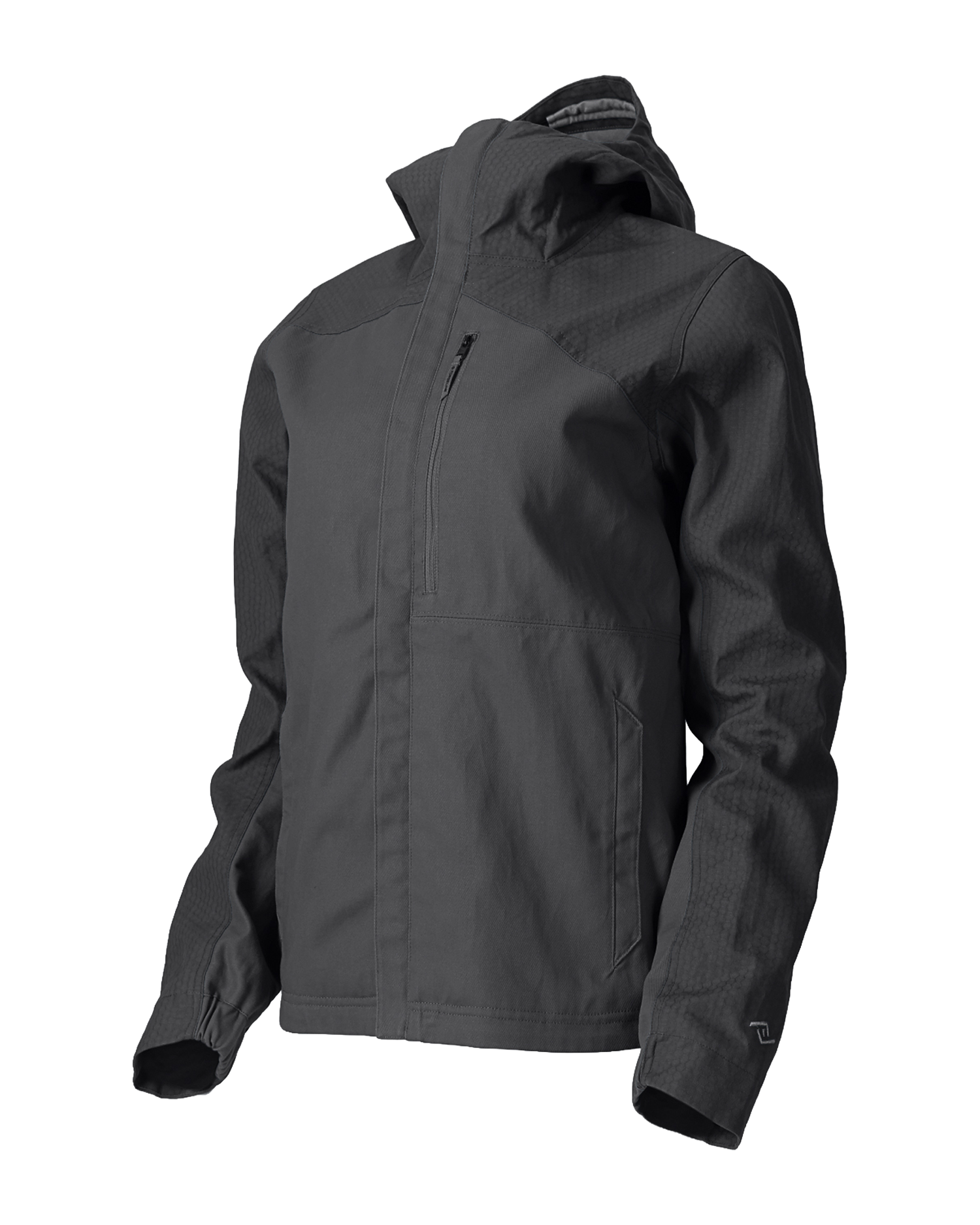 The Oaks Camp Jacket - Women's in Black Oyster, front view