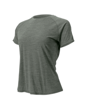 The Cozy Del Merino T-Shirt - Women's in Agave, front view