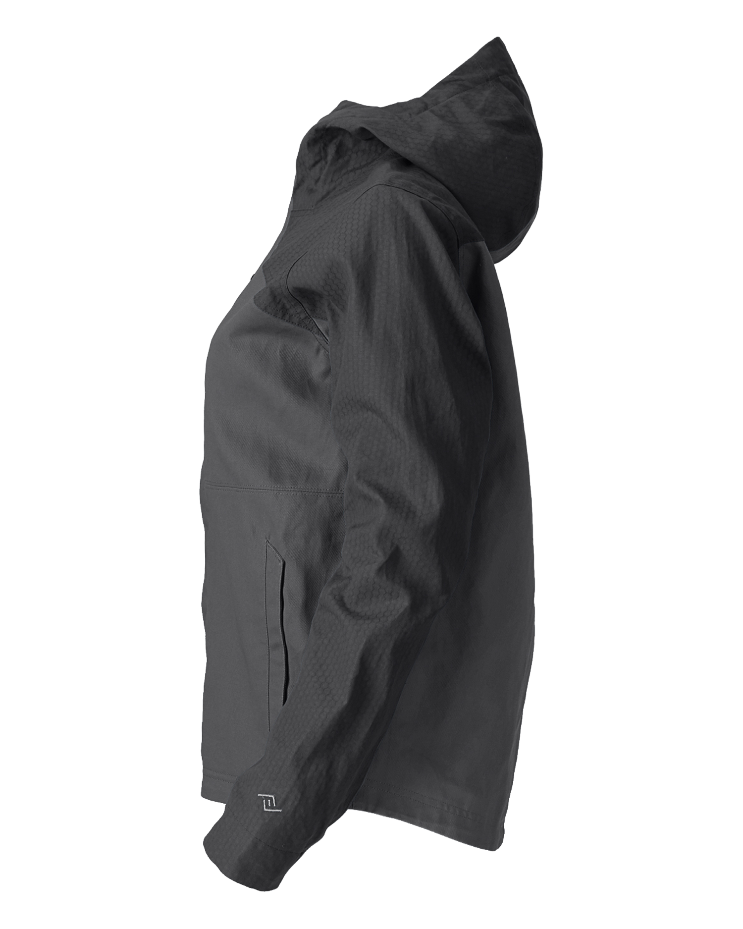 The Oaks Camp Jacket - Women's in Black Oyster, side view