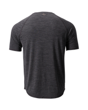The Cozy Del Merino T-Shirt - Men's in Black Oyster, back view