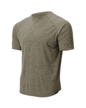 The Cozy Del Merino T-Shirt - Men's in Overland Trek, front view